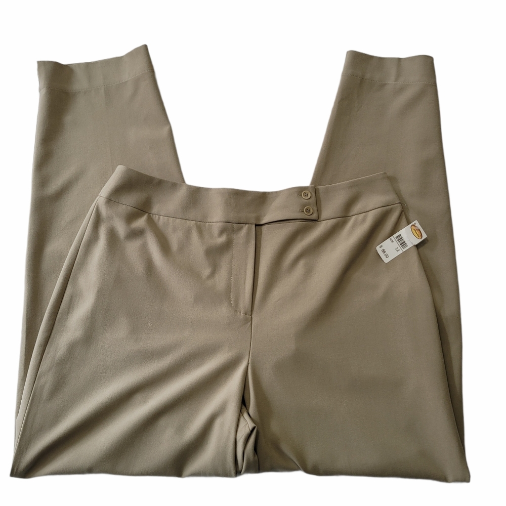 Talbots Stretch Pants Sz 12 NWT